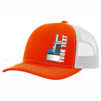 RICHARDSON 112 - Peterbilt Front End  - Your Text Snapback Hats - Free Shipping