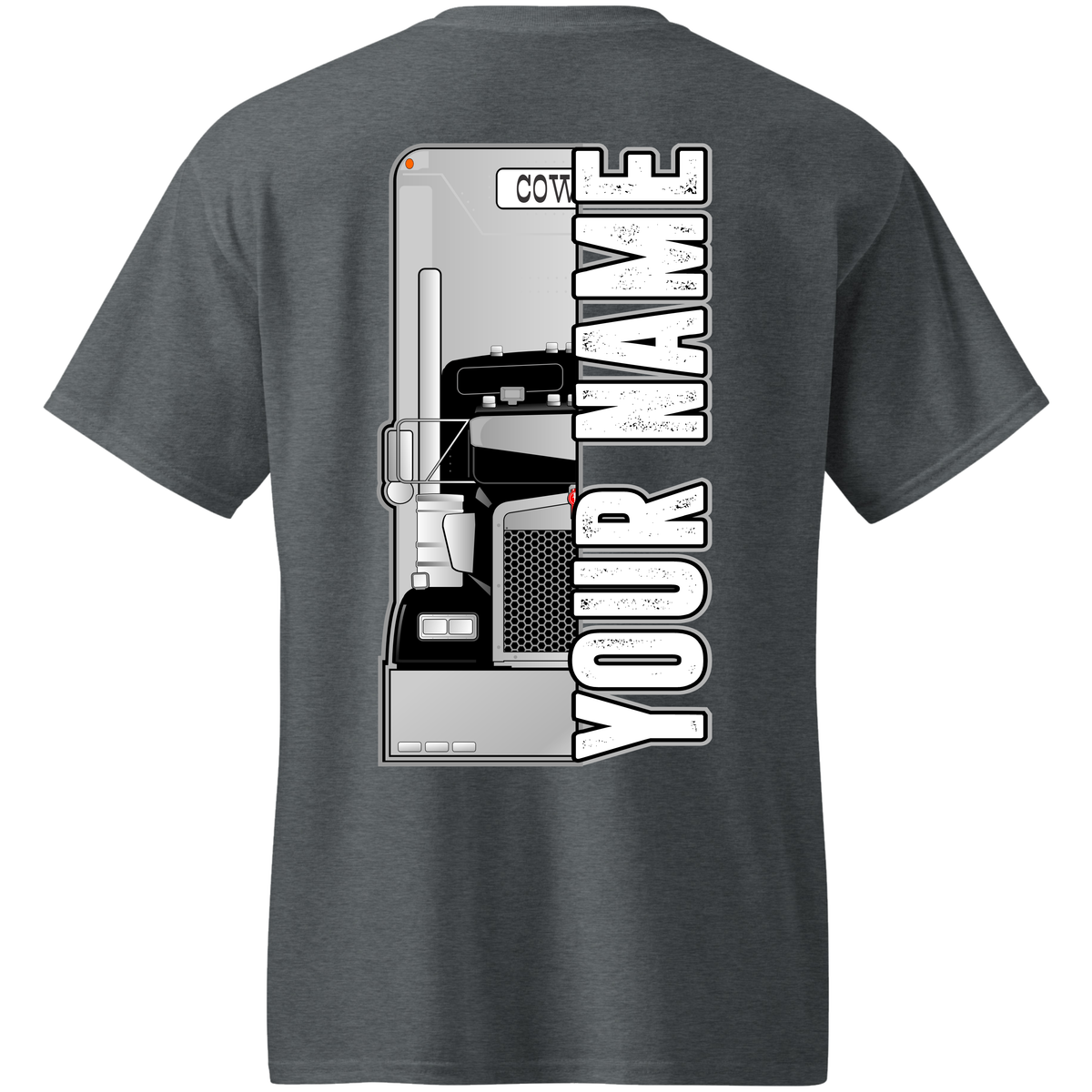 Bull Hauler - Kenworth - Front View - Your Text Here