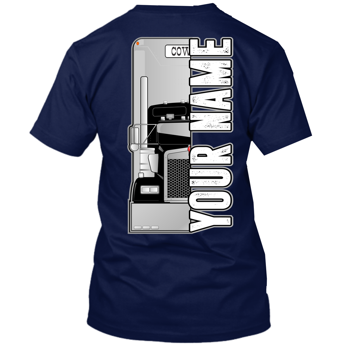 Bull Hauler - Kenworth - Front View - Your Text Here
