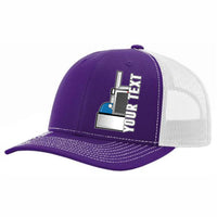 RICHARDSON 112 - Peterbilt Front End  - Your Text Snapback Hats - Free Shipping