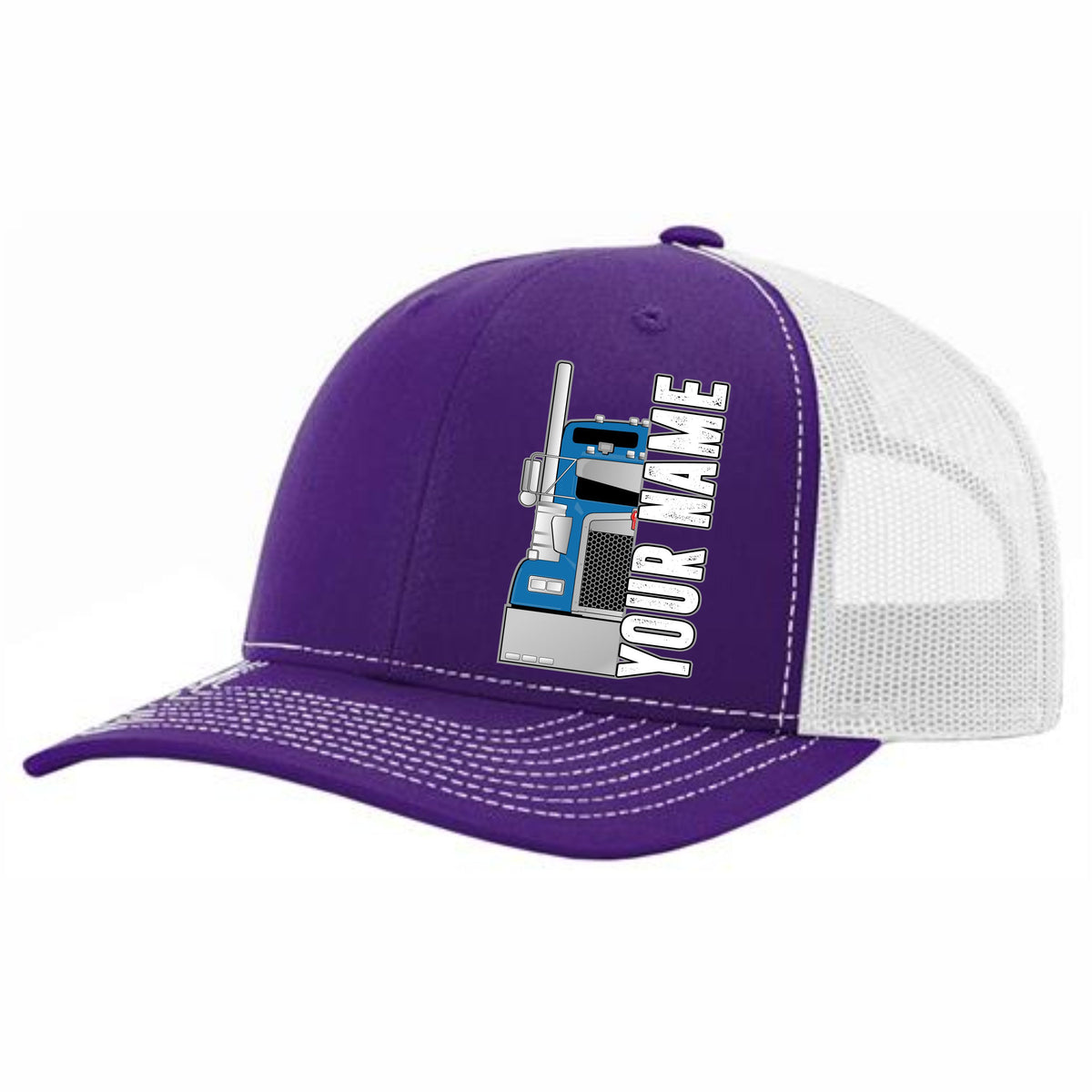 RICHARDSON 112 - Kenworth Front End  - Your Text Snapback Hats - Free Shipping