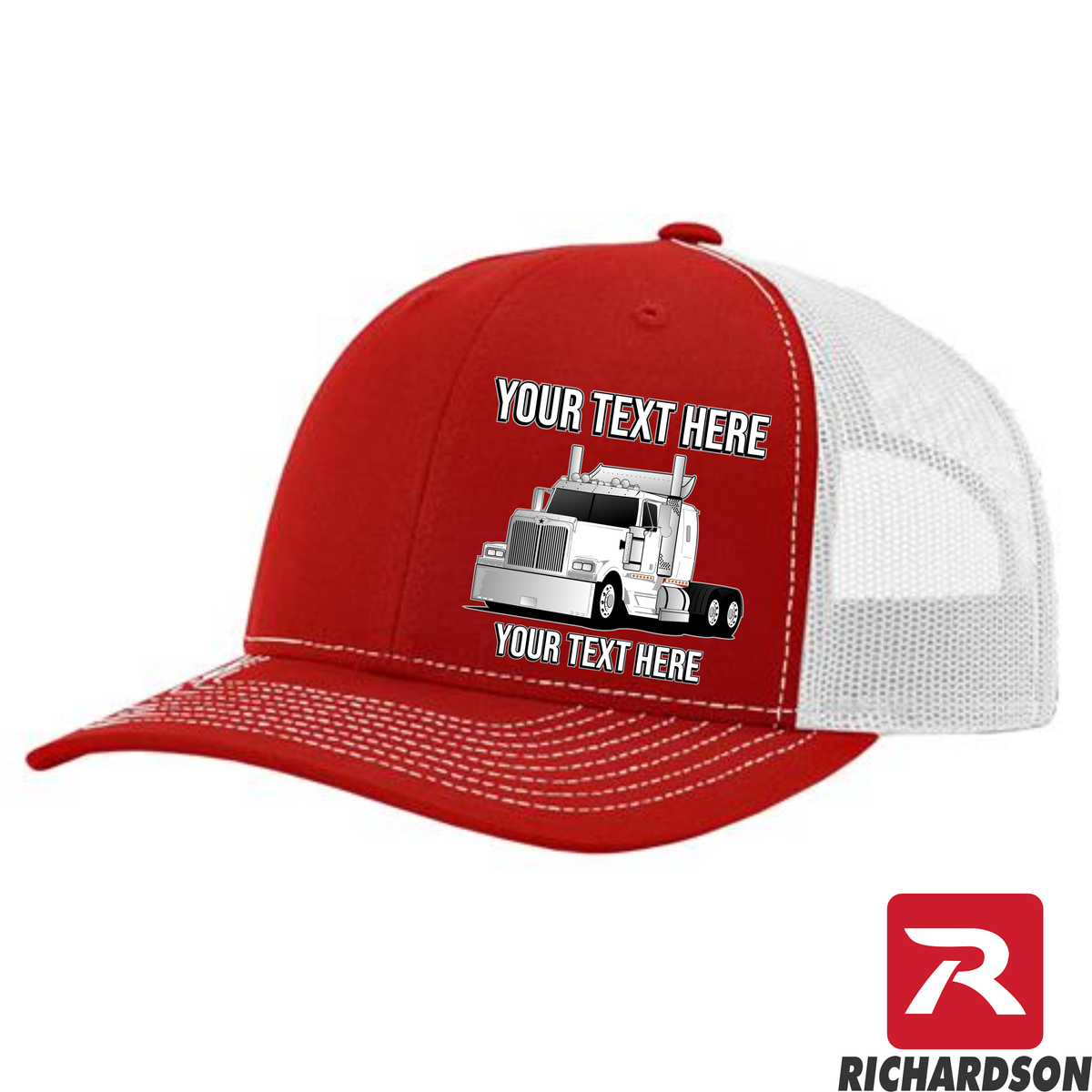RICHARDSON 112 - Western Star Full Truck  - Your Text Snapback Hats - Free Shipping