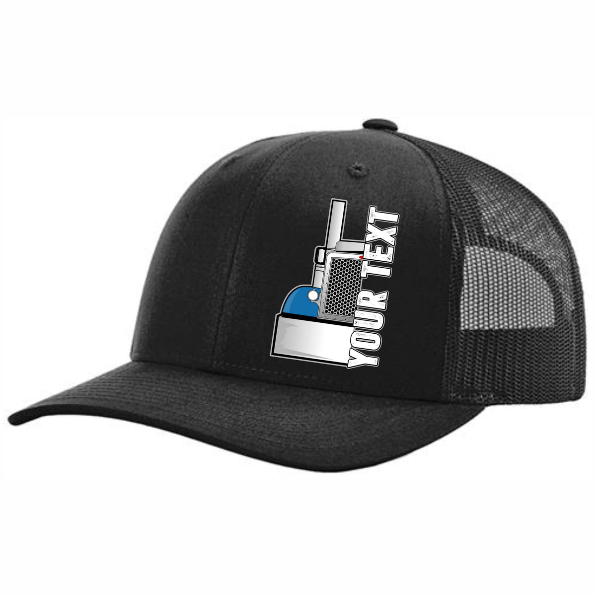 RICHARDSON 112 - Peterbilt Front End  - Your Text Snapback Hats - Free Shipping