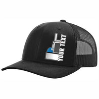RICHARDSON 112 - Peterbilt Front End  - Your Text Snapback Hats - Free Shipping