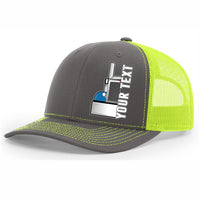 RICHARDSON 112 - Peterbilt Front End  - Your Text Snapback Hats - Free Shipping