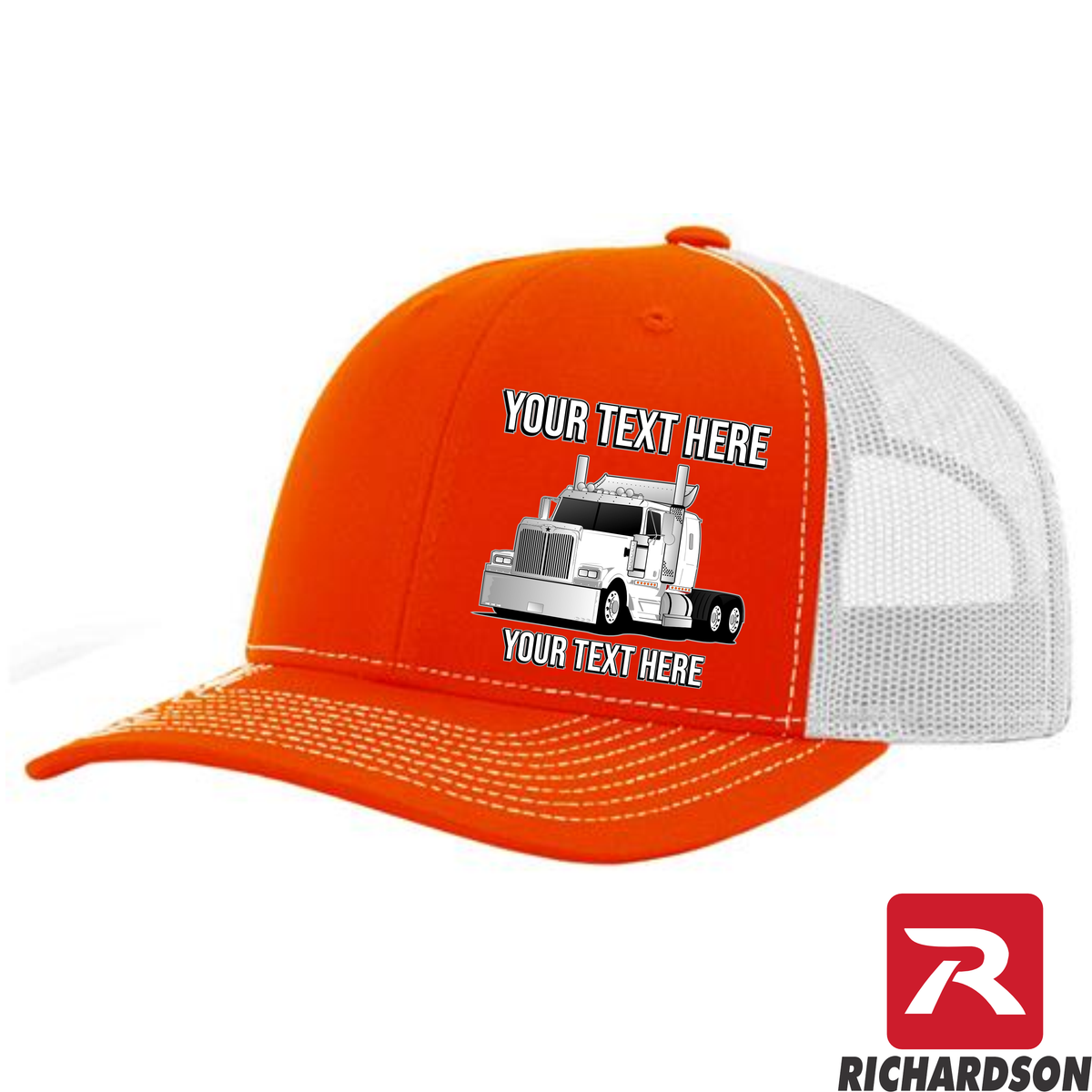 RICHARDSON 112 - Western Star Full Truck  - Your Text Snapback Hats - Free Shipping