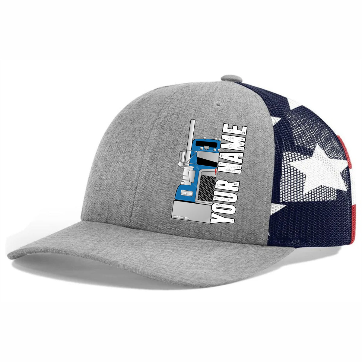 RICHARDSON 112 - Kenworth Front End  - Your Text Snapback Hats - Free Shipping