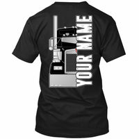 Kenworth Front View - Your Text or Name