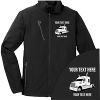 Western Star 49X Full Truck - Your Text Here - Port Authority ® Welded  Soft Shell Jacket NO HOOD - Free Shipping