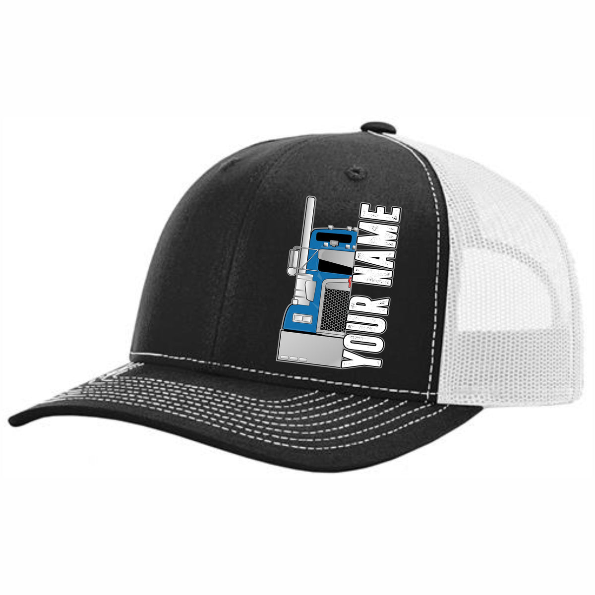 RICHARDSON 112 - Kenworth Front End  - Your Text Snapback Hats - Free Shipping