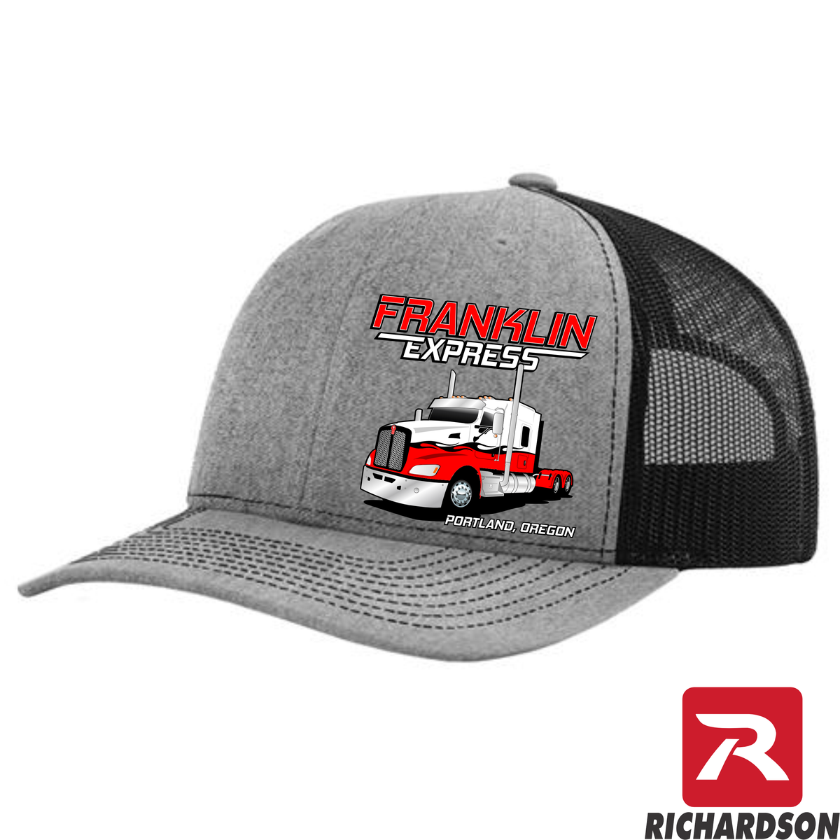 RICHARDSON 112 - Kenworth T600 Full Truck  - Your Text Snapback Hats - Free Shipping
