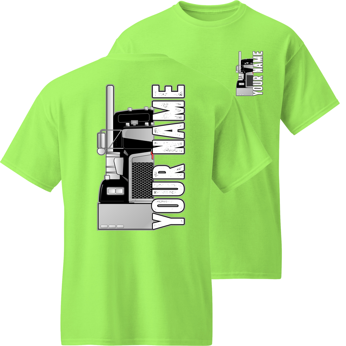 Kenworth - Front View - Your Text Here