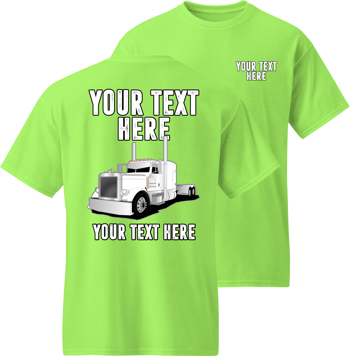 Peterbilt - Full Truck - Your Text Here