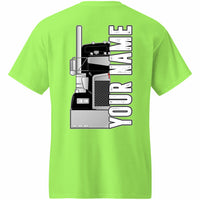 Kenworth Front View - Your Text or Name