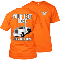 Peterbilt Flatbed - Full Truck - Your Text Here