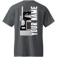 Kenworth Front View - Your Text or Name