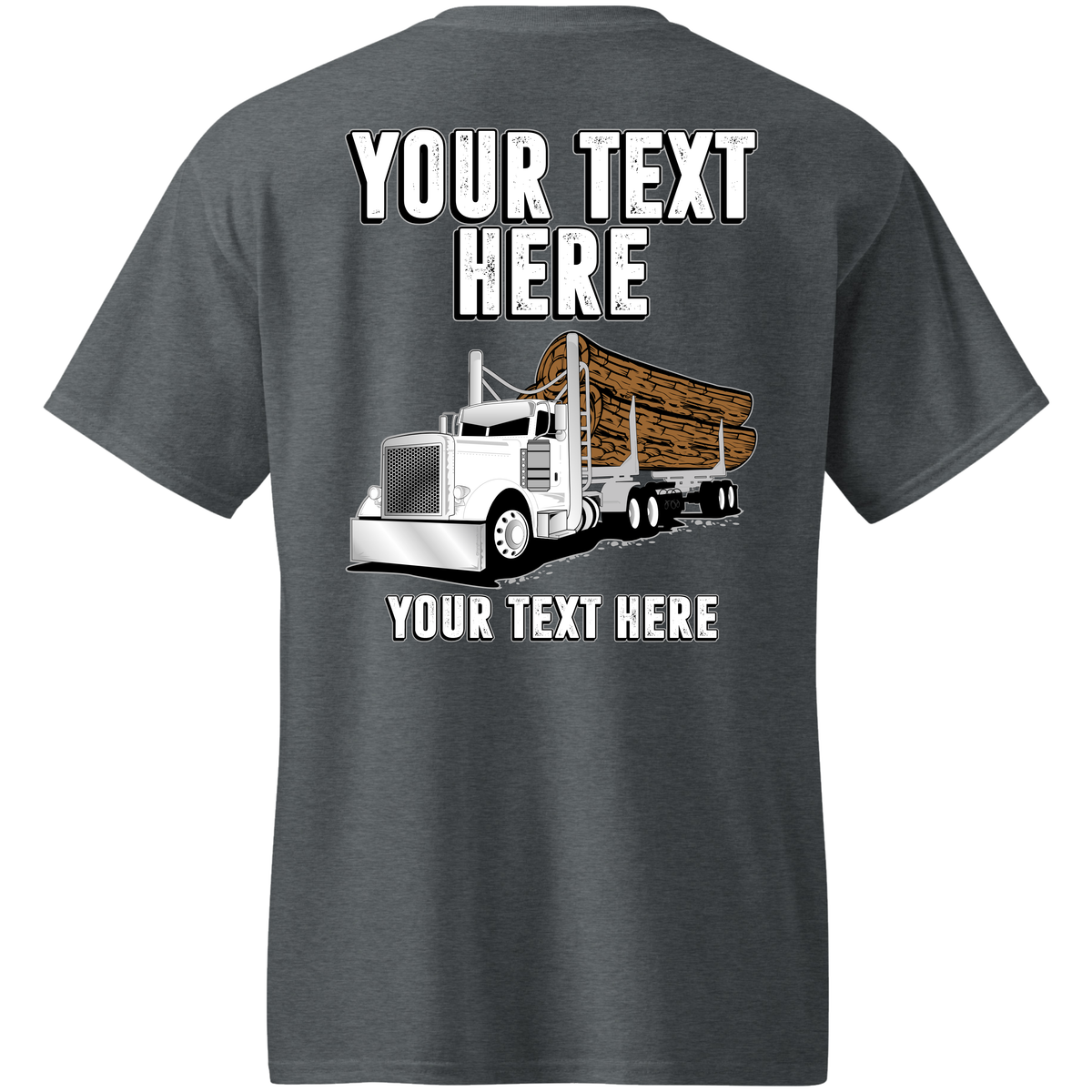 Peterbilt - Log Hauler - Your Text Here