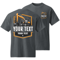 Excavator - Your Text Here - Apparel