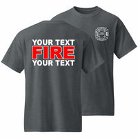 Fire Department - Your Text Here - Apparel
