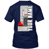 Bull Hauler - Peterbilt - Front View - Your Text Here