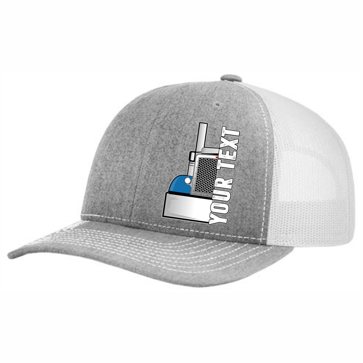RICHARDSON 112 - Peterbilt Front End  - Your Text Snapback Hats - Free Shipping