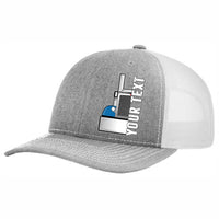 RICHARDSON 112 - Peterbilt Front End  - Your Text Snapback Hats - Free Shipping