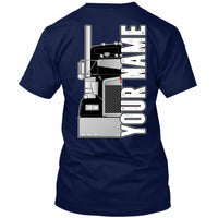 Kenworth Front View - Your Text or Name