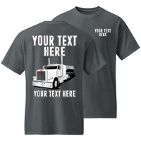 Peterbilt Flatbed - Full Truck - Your Text Here