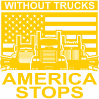 Without Trucks America Stops - Kenworth , Peterbilt, Western Star - Free Shipping