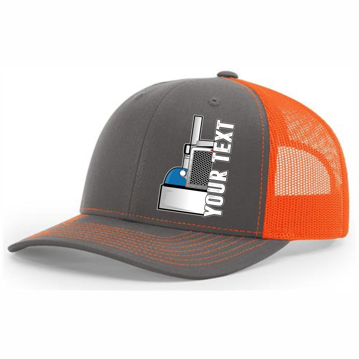 RICHARDSON 112 - Peterbilt Front End  - Your Text Snapback Hats - Free Shipping