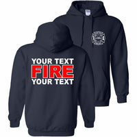 Fire Department - Your Text Here - Apparel