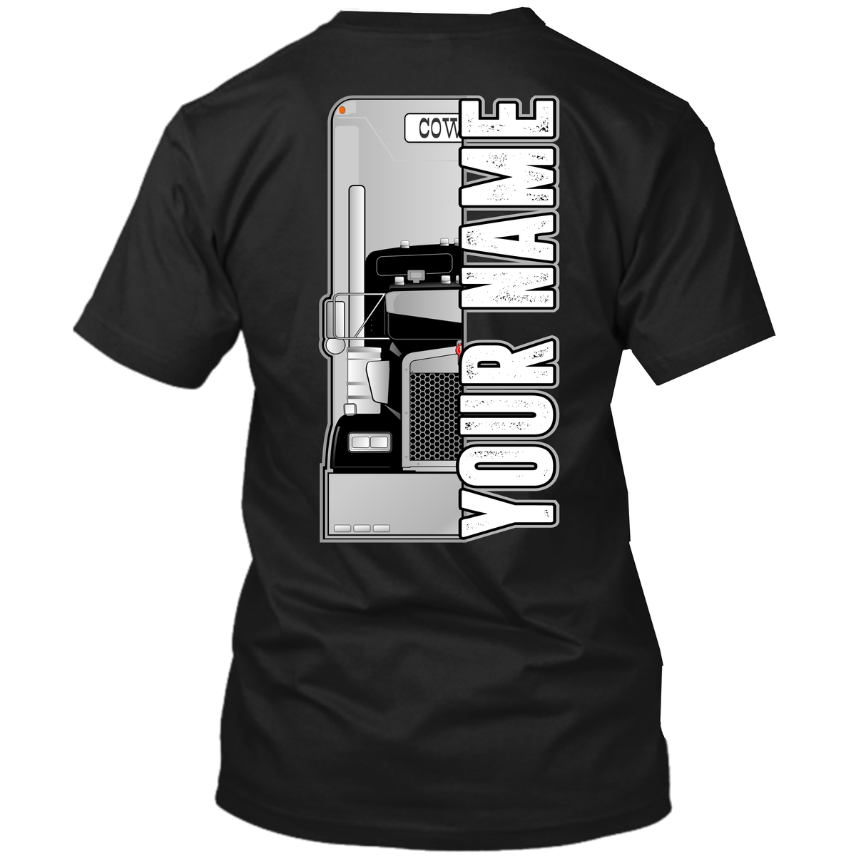 Bull Hauler - Kenworth - Front View - Your Text Here