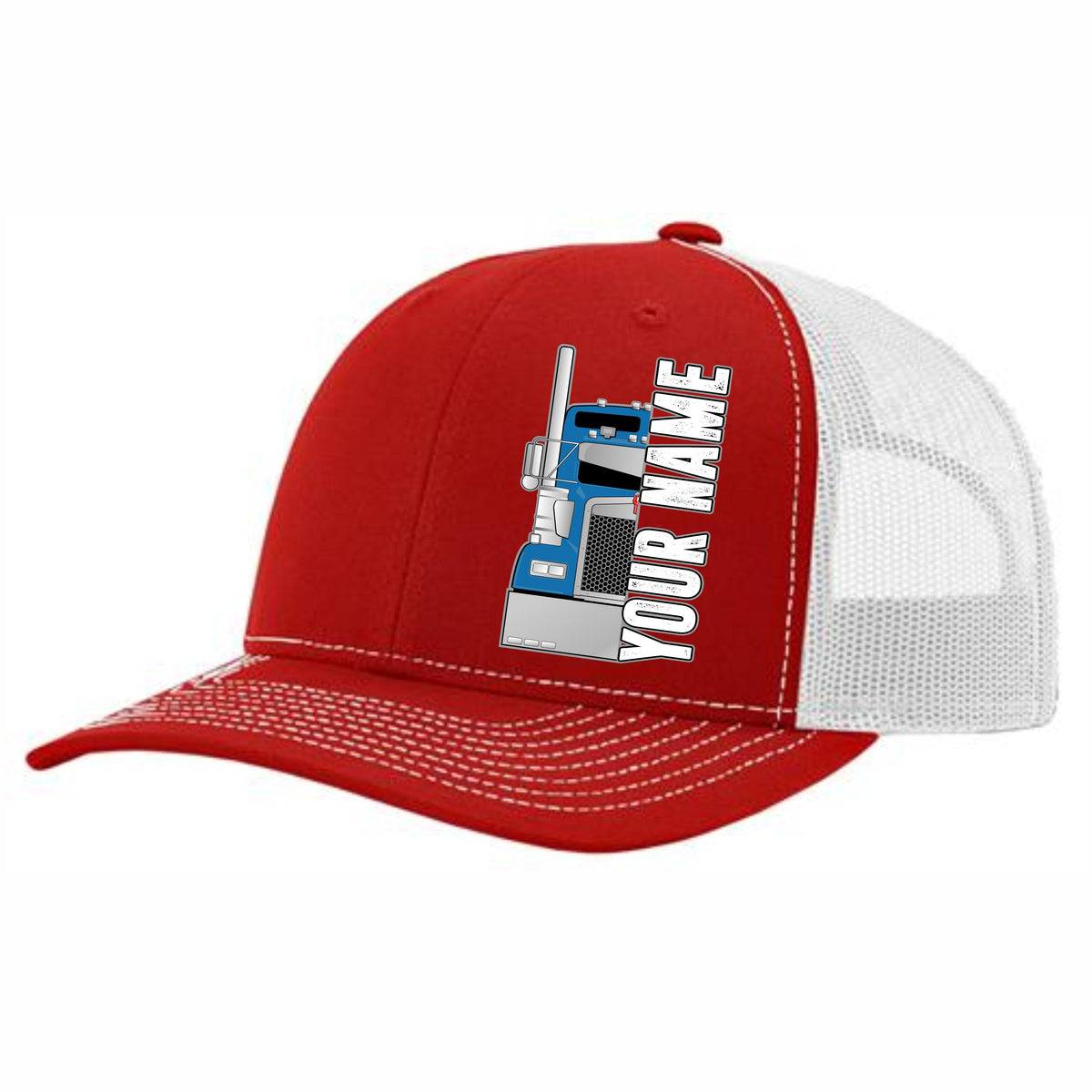 RICHARDSON 112 - Kenworth Front End  - Your Text Snapback Hats - Free Shipping