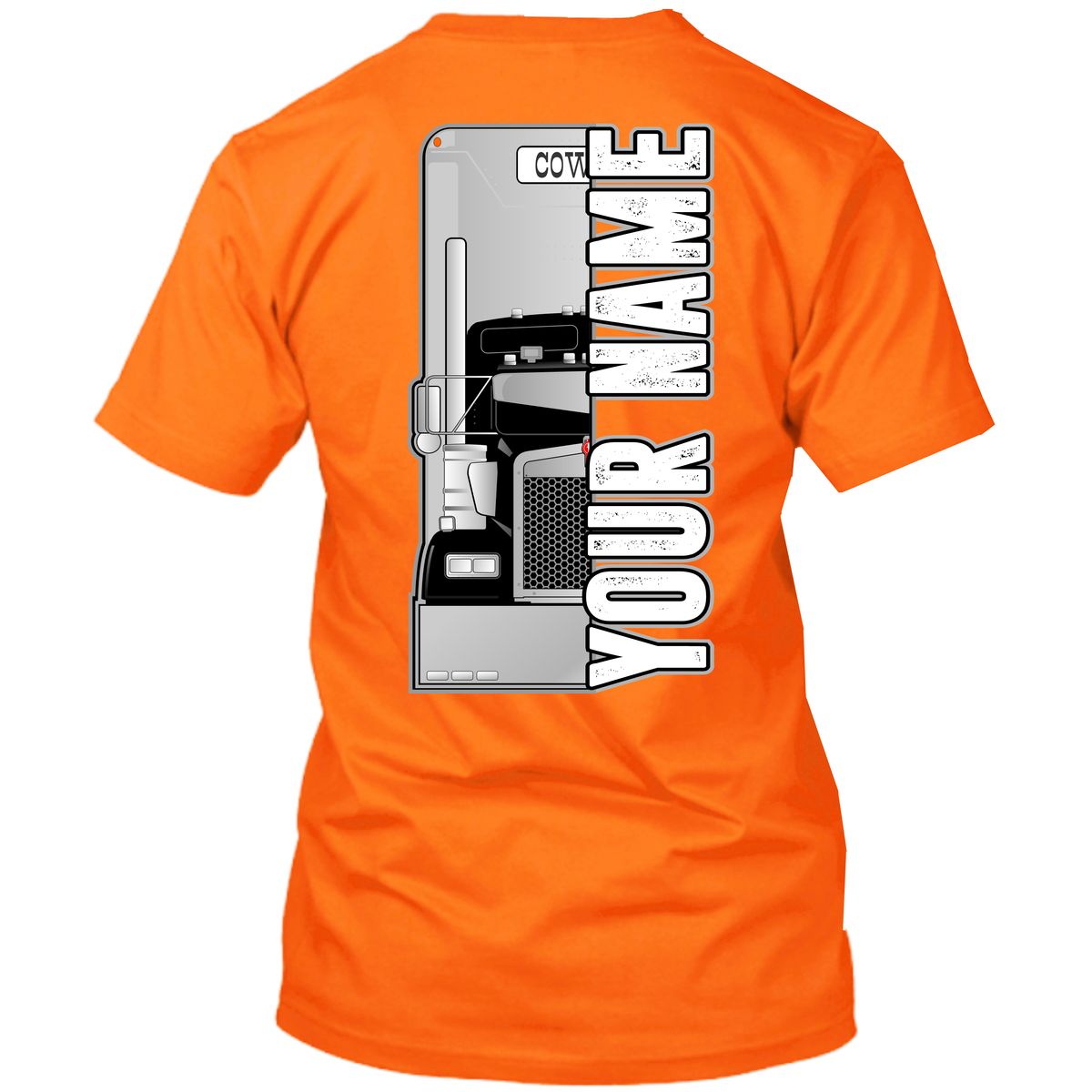 Bull Hauler - Kenworth - Front View - Your Text Here