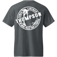 Power Lineman - Your Name or Text - Up More Poles Than a Stripper