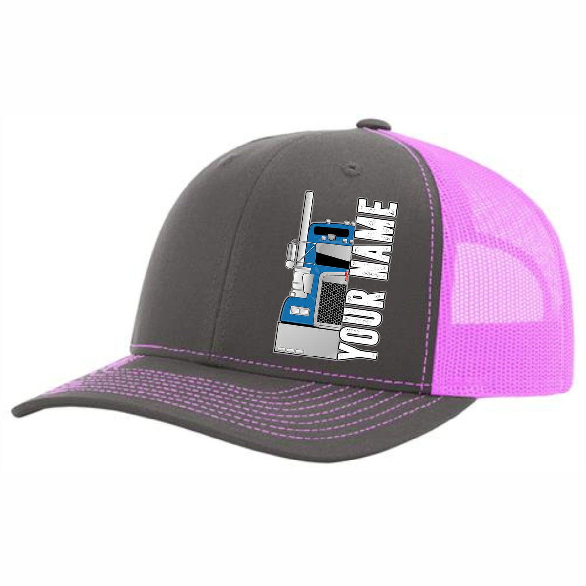 RICHARDSON 112 - Kenworth Front End  - Your Text Snapback Hats - Free Shipping