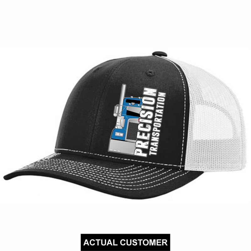 RICHARDSON 112 - Kenworth Front End  - Your Text Snapback Hats - Free Shipping