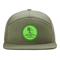 Rothrock Construction - Seven-Panel Trucker Cap - Richardson 168 - 12 Pack - Free Shipping