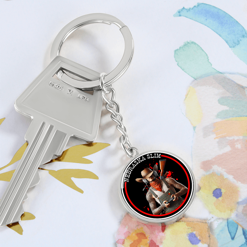 Nebraska Slim Key Chain