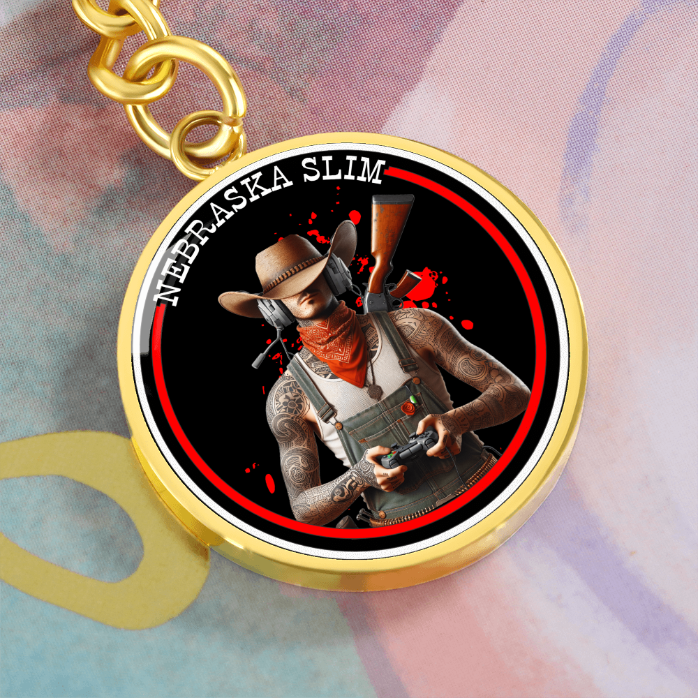 Nebraska Slim Key Chain