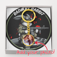 Radikill Rabbit Keychain
