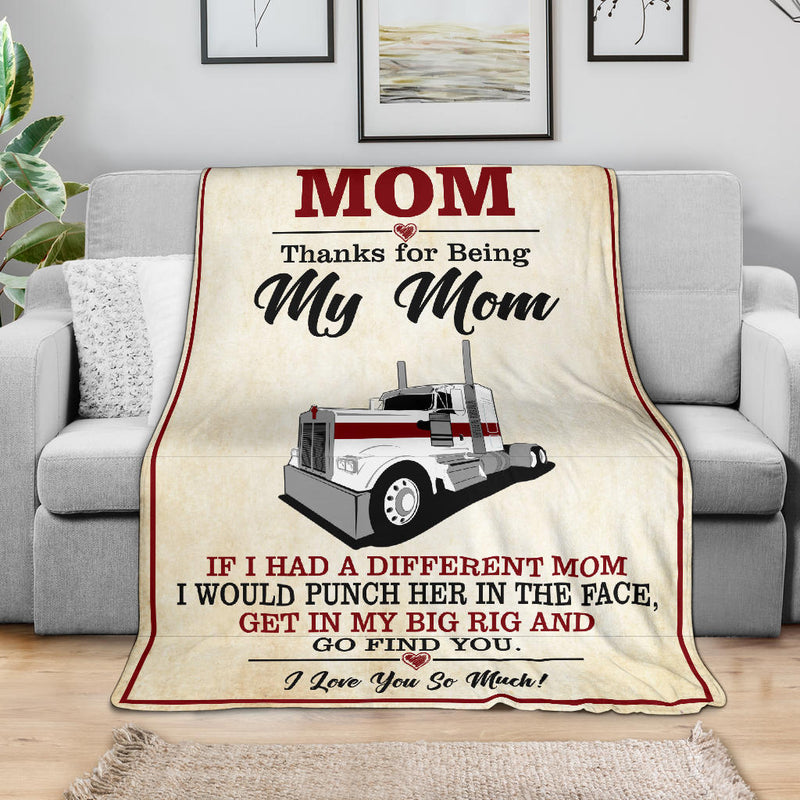 To My Amazing Mom Blanket - Kenworth - Free Shipping