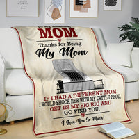 To My Amazing Mom Blanket - Bull Hauler - Free Shipping