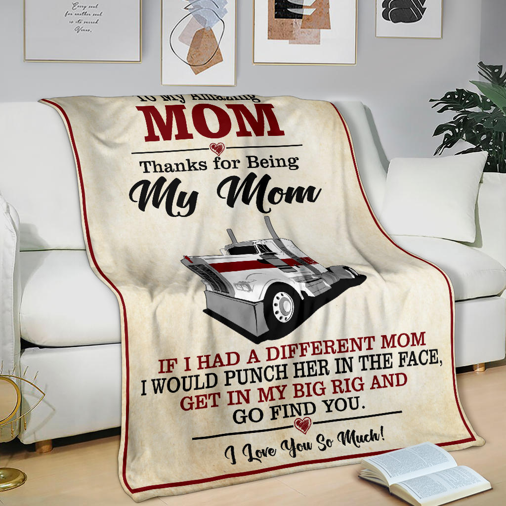 To My Amazing Mom Blanket - Kenworth - Free Shipping