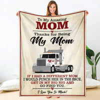 To My Amazing Mom Blanket - Western Star - Free Shipping