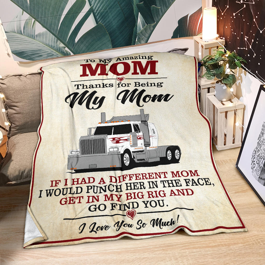 To My Amazing Mom Blanket - Western Star - Free Shipping