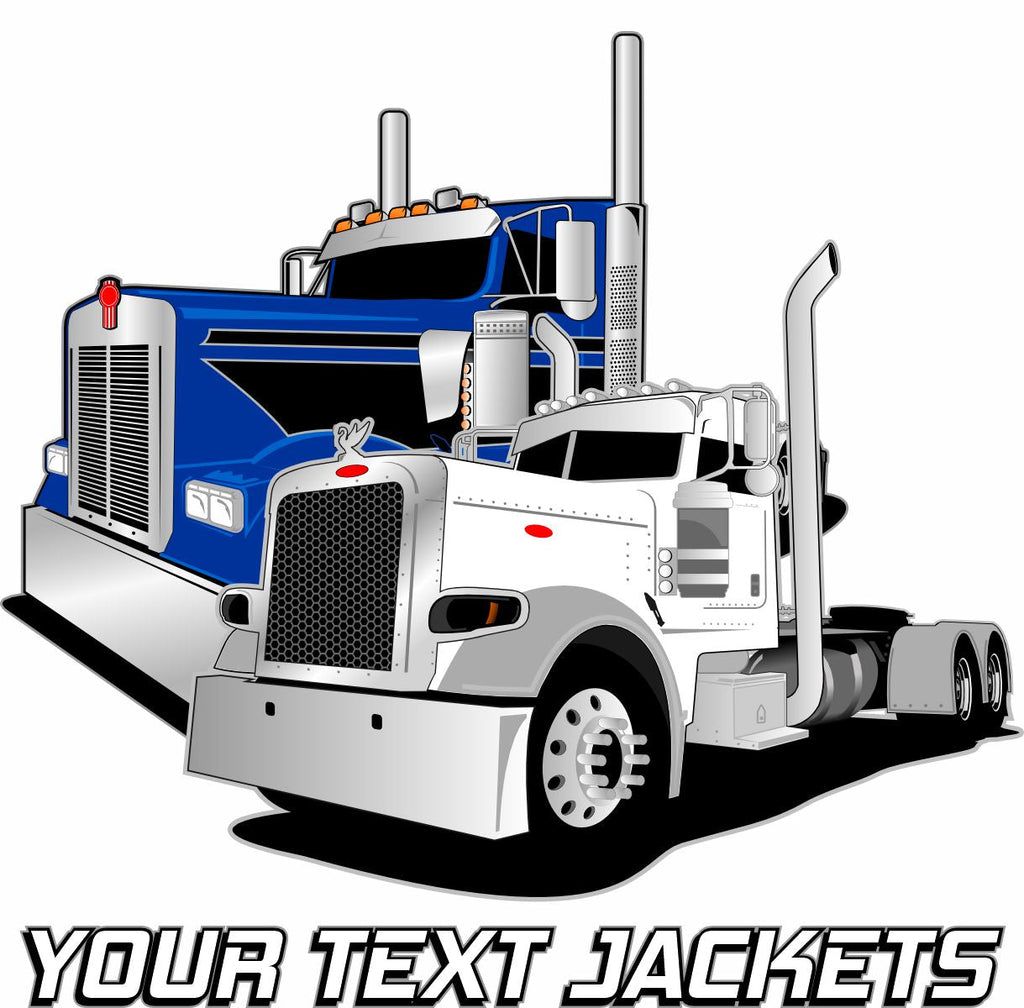 Trucking Your Text Jacket – Working Man Threads