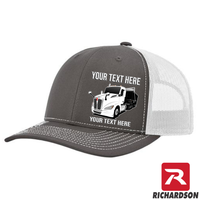 RICHARDSON 112 - Kenworth T680 Dump Truck  - Your Text Snapback Hats - Free Shipping