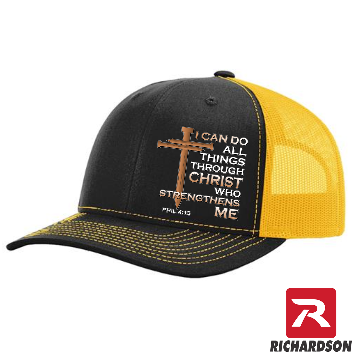 I Can Do All Things Through Christ  - RICHARDSON 112 Hat  - Free Shipping