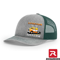Legends of the Left Lane - 1974 Kenworth  A Model - Richardson 112 Hat - Free Shipping